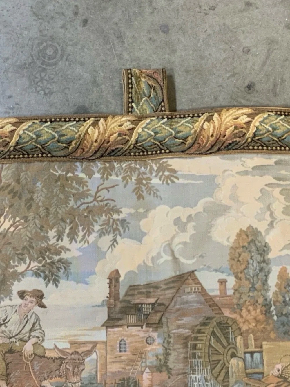 Vintage French Style Pastoral Wall Tapestry